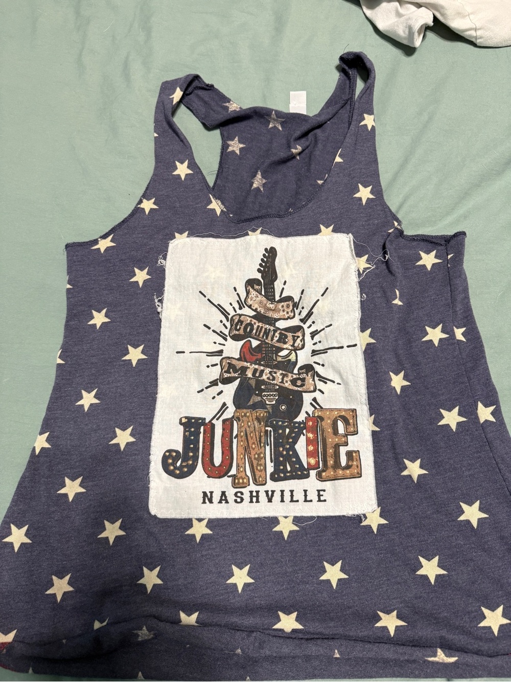 Nashville star racer back tank